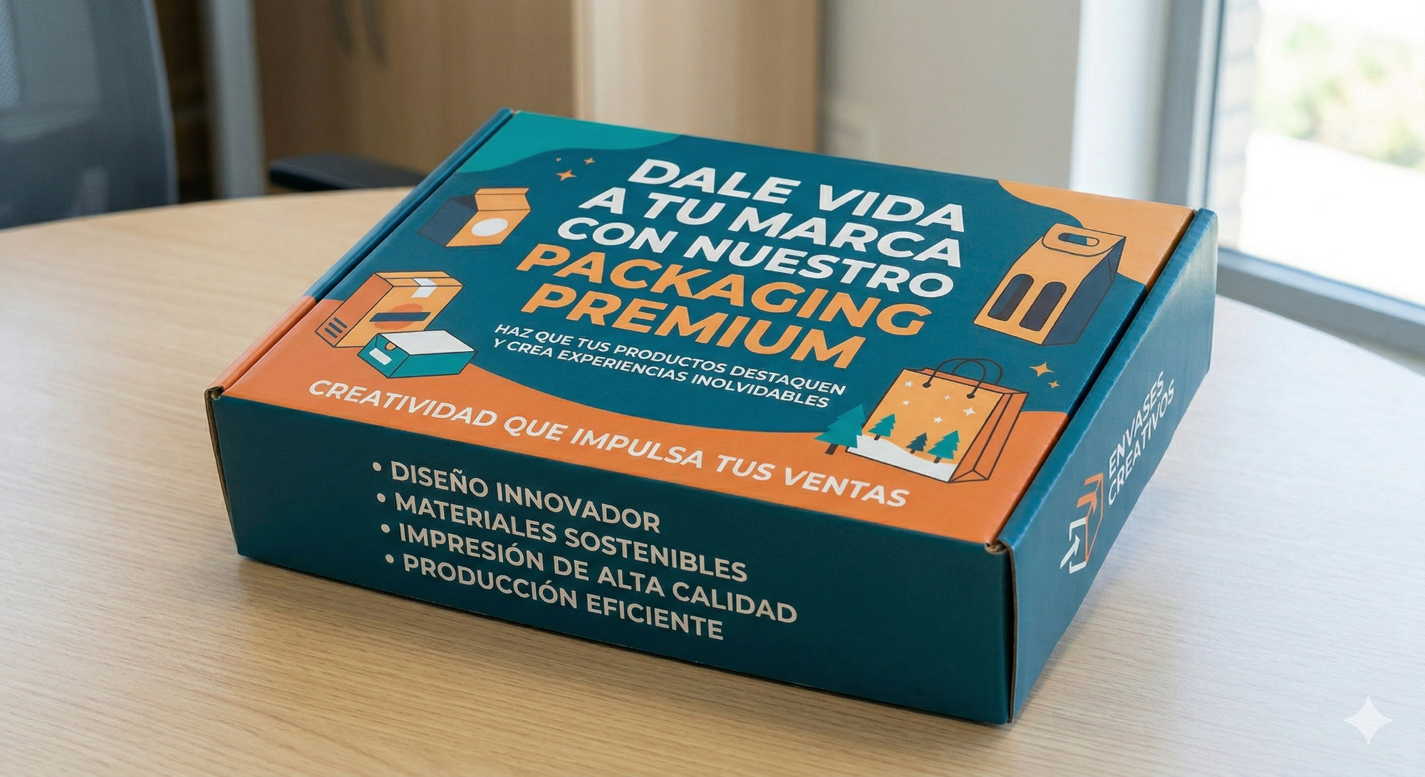 Cajas y packaging personalizado impreso en Talca